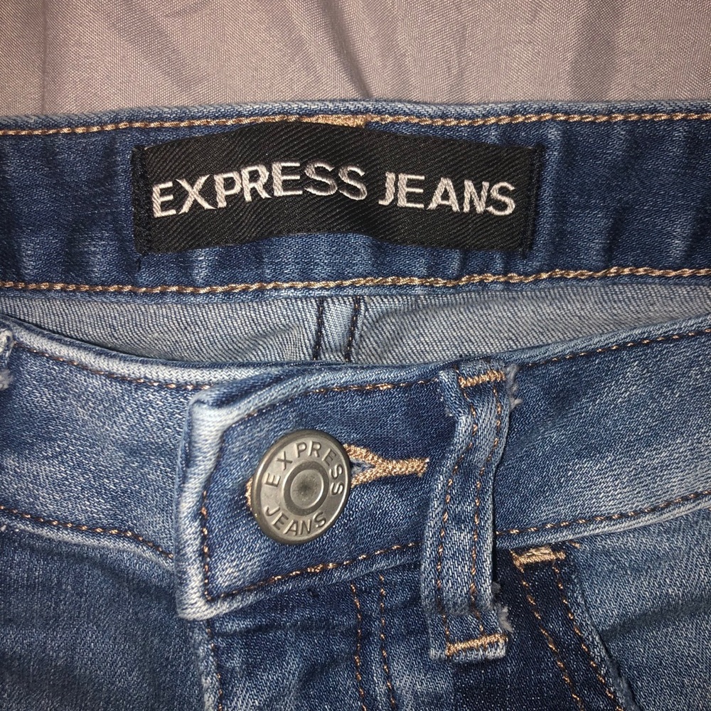 Express Cut off Shorts - Picture 2 of 7